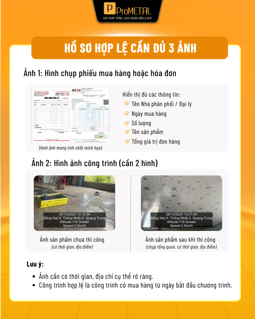 Chương trình khuyến mãi ProMETAL