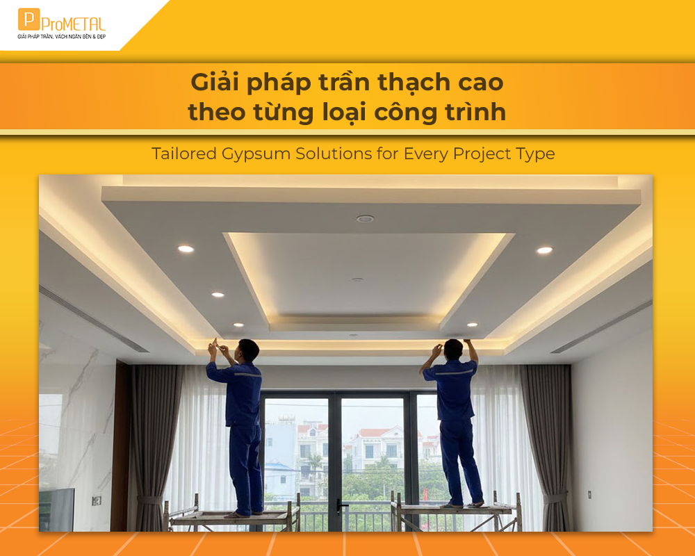 giải pháp trần thạch cao