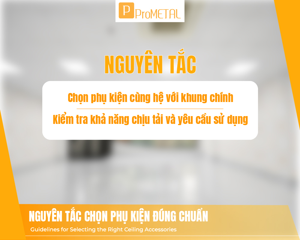 Nguyên tắc chọn phụ kiện đúng chuẩn