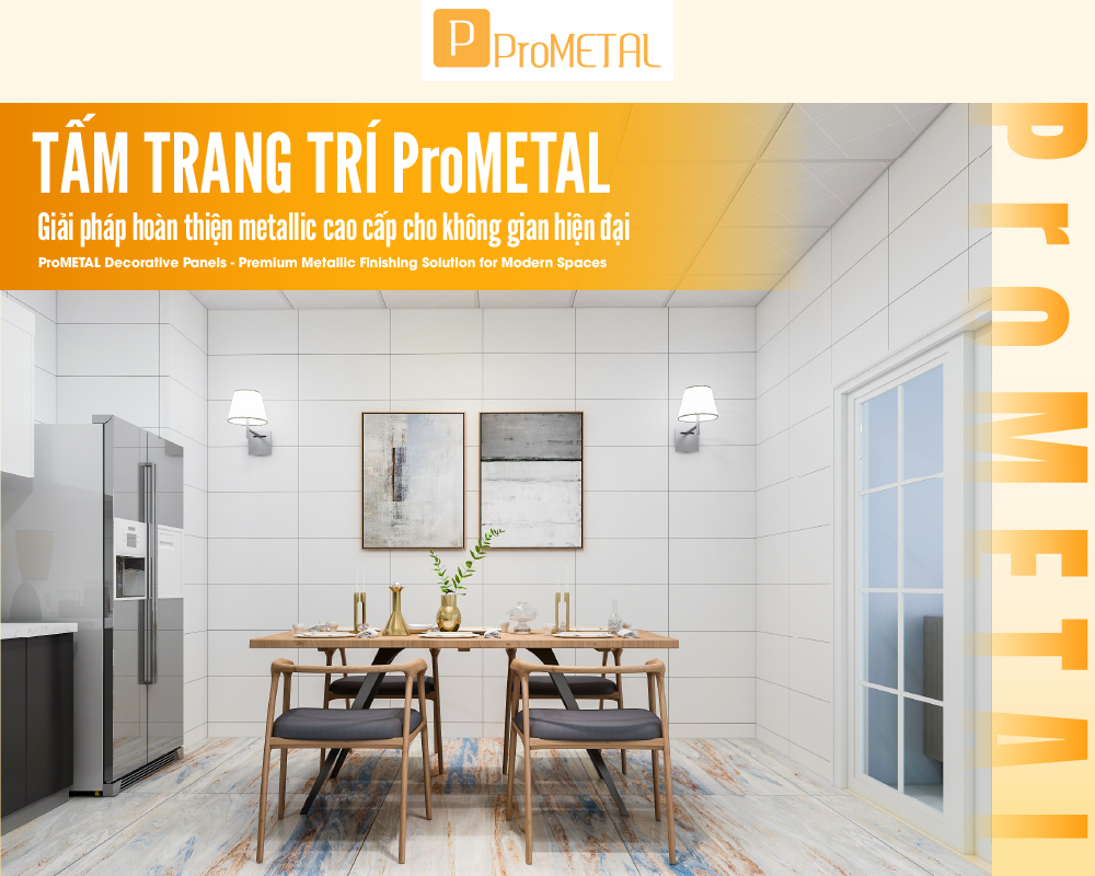 tấm trang trí ProMETAL