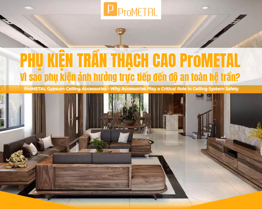 phụ kiện trần thạch cao ProMETAL