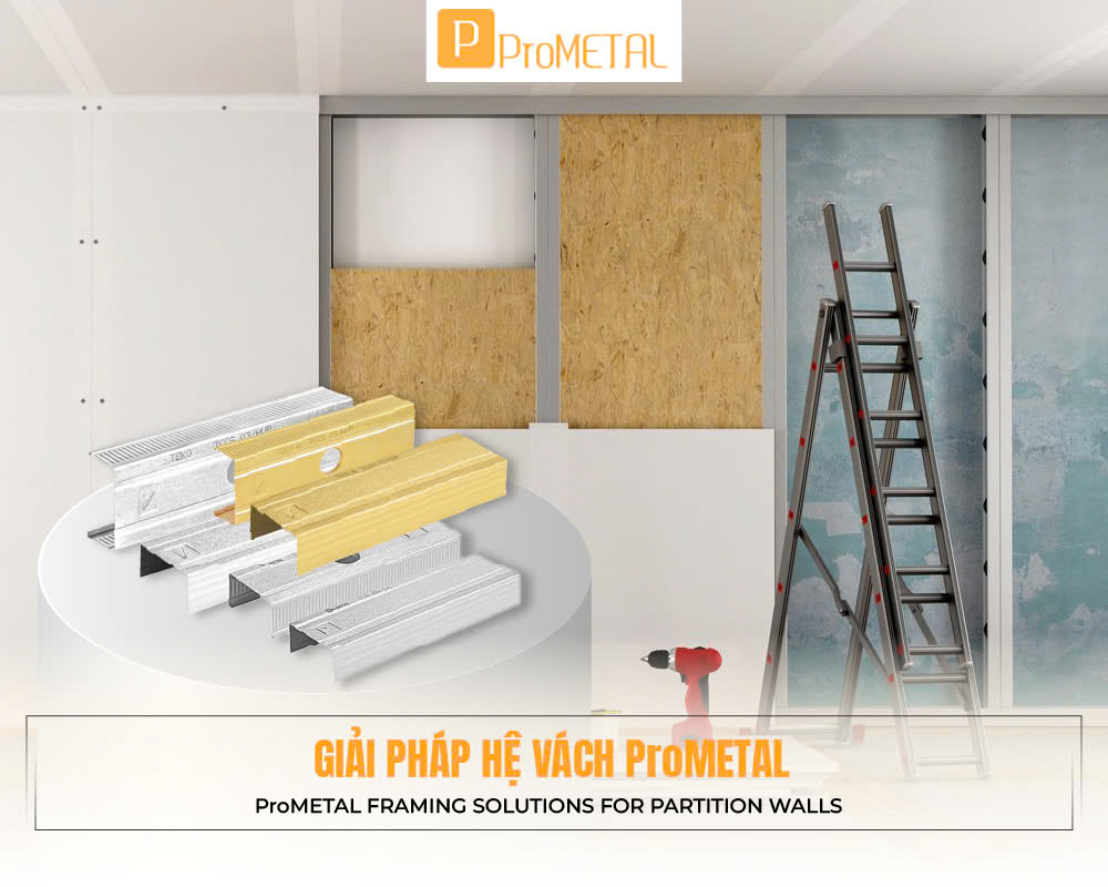 Giải pháp hệ vách ProMETAL