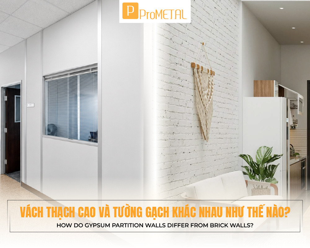 Vì sao hệ khung quyết định chất lượng vách thạch cao?